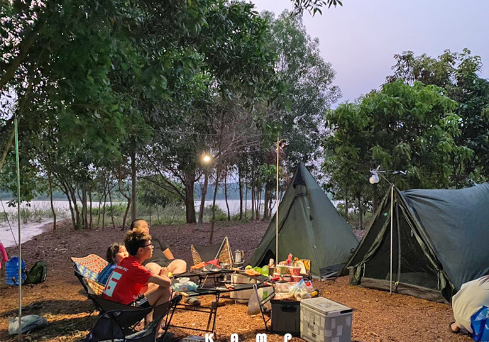 Cắm trại đảo Thạnh An