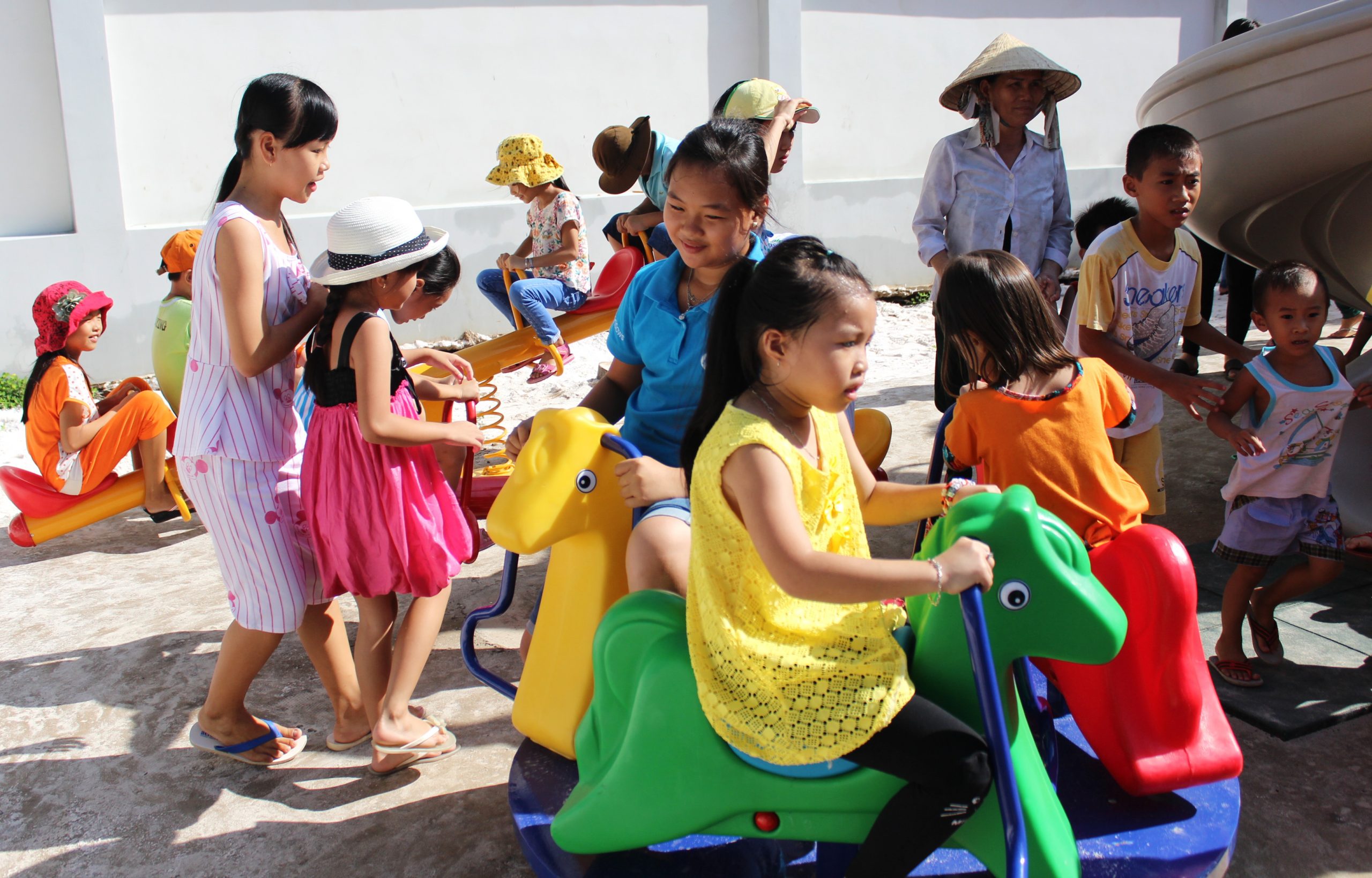 Đi Cần Giờ với trẻ nhỏ
